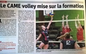 Le CAME Volley mise sur la formation