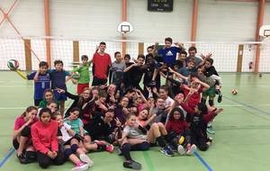 Les jeunes au stage Vosges