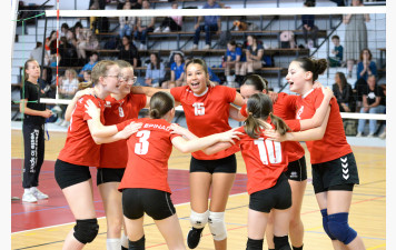 M13 : Les filles prennent la 2ème place !