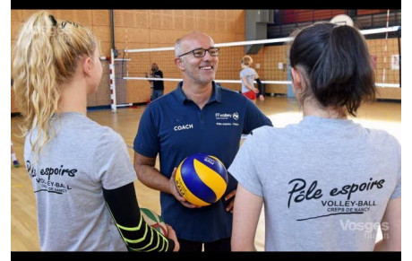 Volley-ball : la nouvelle vie de Bruno Manessier au CREPS Nancy