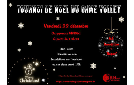 Tournoi de Noel du CAME!