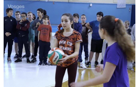 FRUCTUEUSE DECOUVERTE DU VOLLEY A GOLBEY