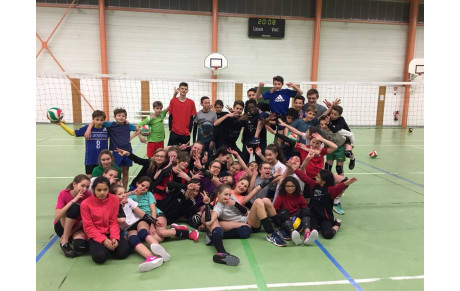 Les jeunes au stage Vosges