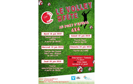 Le volley en fête 