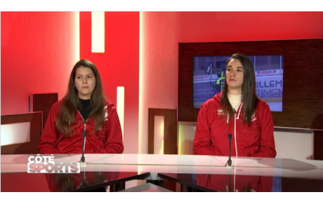 Carolina et Noeli, invitées de l'émission Côté sports !