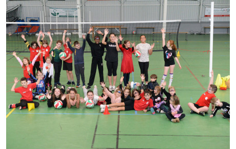 L'école de Volley fait son Halloween !